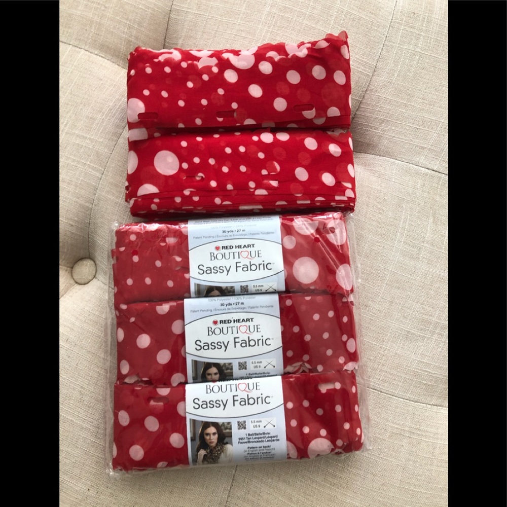 Red Heart Bouti❤️ue sassy fabric